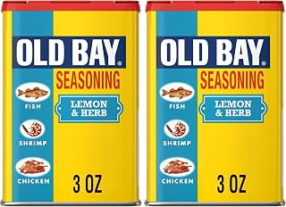 OLD BAY Lemon Herb Seasoning, 3.0 oz (Pack of 2)