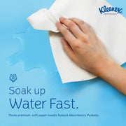 Kleenex Professional Paper Hand Towels – Bulk, 18 Boxes x 120 Sheets (01701)