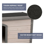 TRIXIE Large / Gray / Traditional Dog Houses