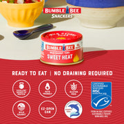 Bumble Bee Sweet Heat / 3 Ounce (Pack of 4) / 1 Tuna Fish