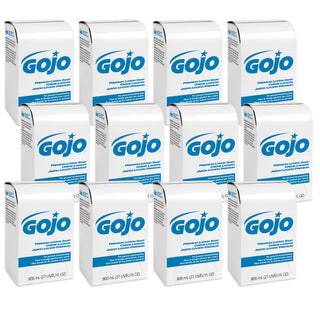 GOJO 800 Series Lotion Soap Refill, 12ct x 800 mL - 9106-12