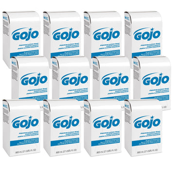 GOJO 800 Series Lotion Soap Refill, 12ct x 800 mL - 9106-12