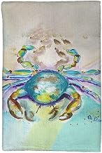 Betsydrake KT1145 16 x 25 in. Alaskan Crab Kitchen Towel