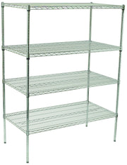 Winco 24" x 48" x 72" / Chrome / Silver Sticks & Twists