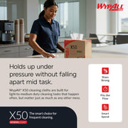 Wypall Surface Cleaner -1 Each by Kimberly-Clark – 1100 Count (Pack of 1), Paper, Multicolor, Model 35015