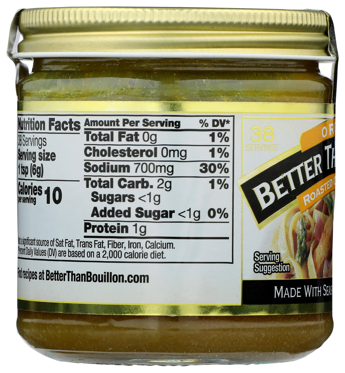 Organic Roasted Chicken Base by Better Than Bouillon – 8 Ounce (Pack of 1), Model 0098308002802