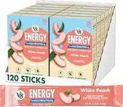 V8 Energy White Peach Powder, 10 Count 0.13 Oz (Case of 12)