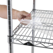 Clear Shelf Inlays for 18" x 36" Super Erecta Shelving by METRO – 18x36, Clear, Pack of 4, Model 1836CI-4