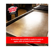 Scotch-Brit Quick Clean Griddle Cleaning System Starter Kit by 3M – 1 Count (Pack of 1), Nonstick coating, White