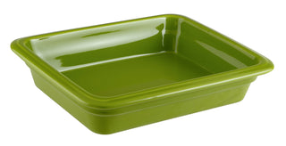 World Cuisine Induction Porcelain Hotel Pan by PADERNO – Small, Porcelain, Green, Model 44315G06