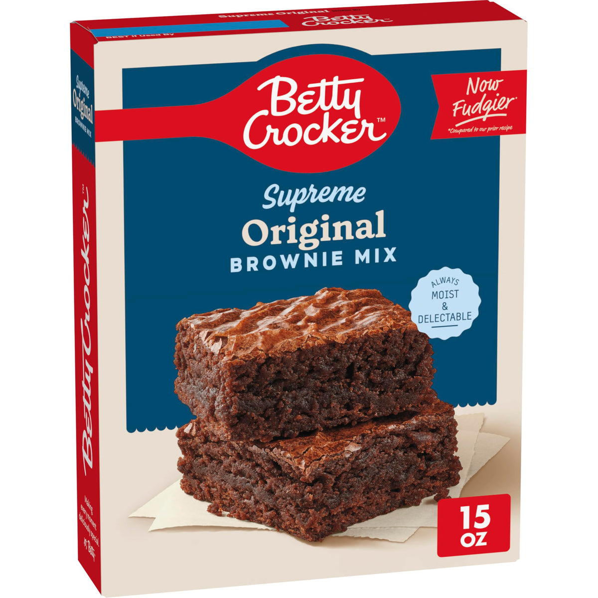 Delights Supreme Original Brownie Mix by Betty Crocker – 15 Ounce (Pack of 1)