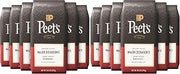 Peet's Coffee Dark Roast Ground-Coffee, 100% Arabica - Major Dickason's Blend (10.5 Ounces), (Pack of 12)