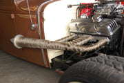 Design Engineering 4" x 100' / Titanium / 1 Heat Wrap, Matting & Sleeving