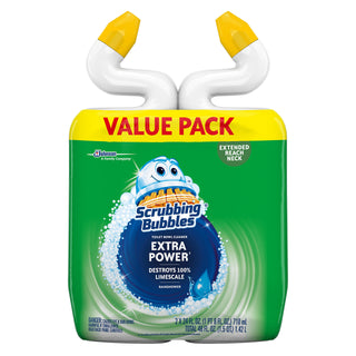 Extra Power Toilet Bowl Cleaner by Scrubbing Bubbles – 48 Fl Oz (Pack of 1), Model SJN696208PK