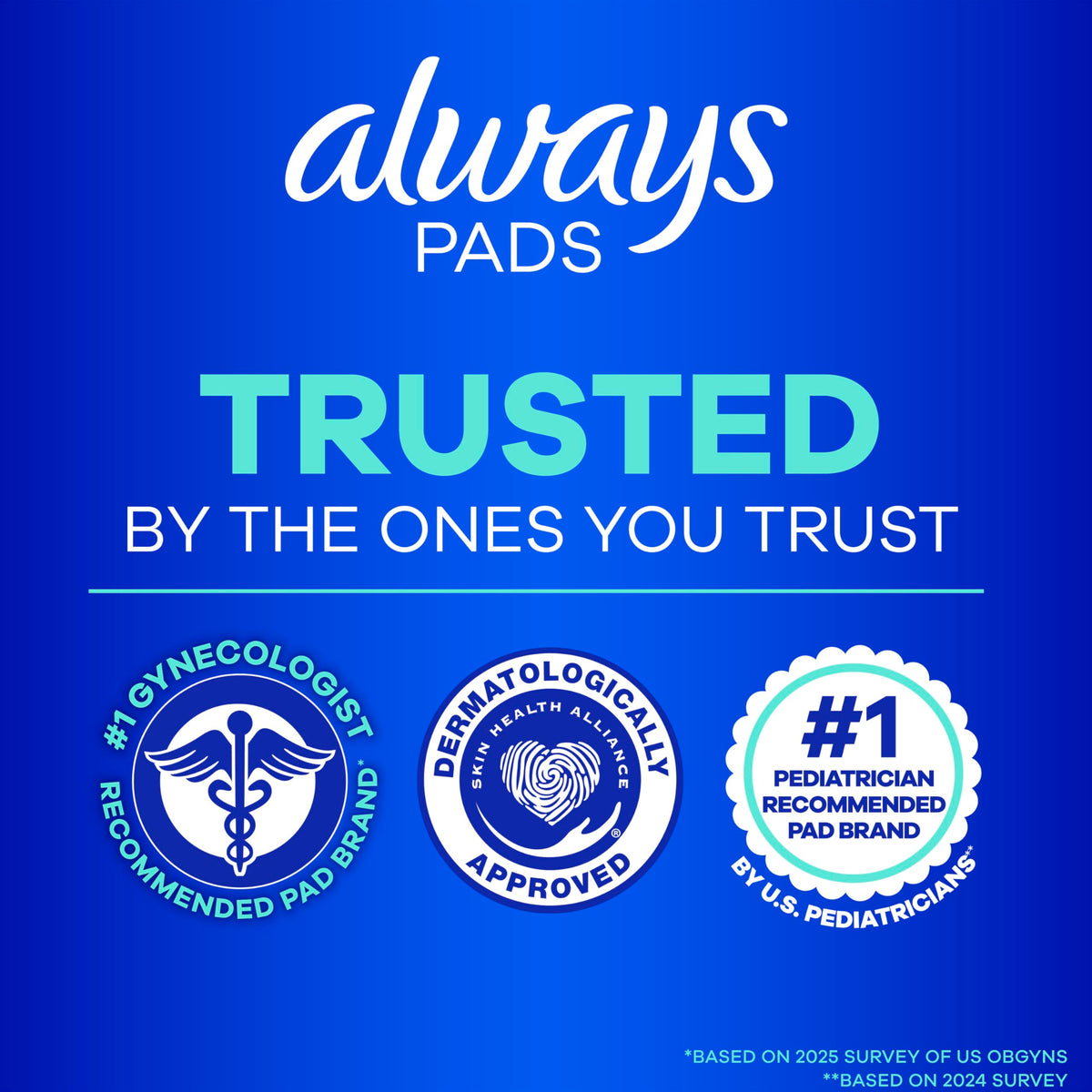 Always Size 2 / 58.0 / 58 count Sanitary Napkins