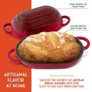 Basilico Red / 2 Qt / 9.0 kilograms Dutch Ovens