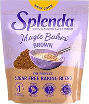 SPLENDA Magic Baker Brown Granulated Baking Blend, 1lb (16 oz) | Zero Calorie, Plant Based, With Stevia, Erythritol and Allulose, Zero Sugar, Keto Friendly