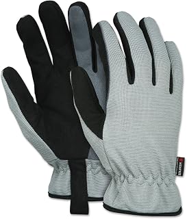 MCR Safety 913XL Double Leather Palm Gloves, X-Large, 1-Pair