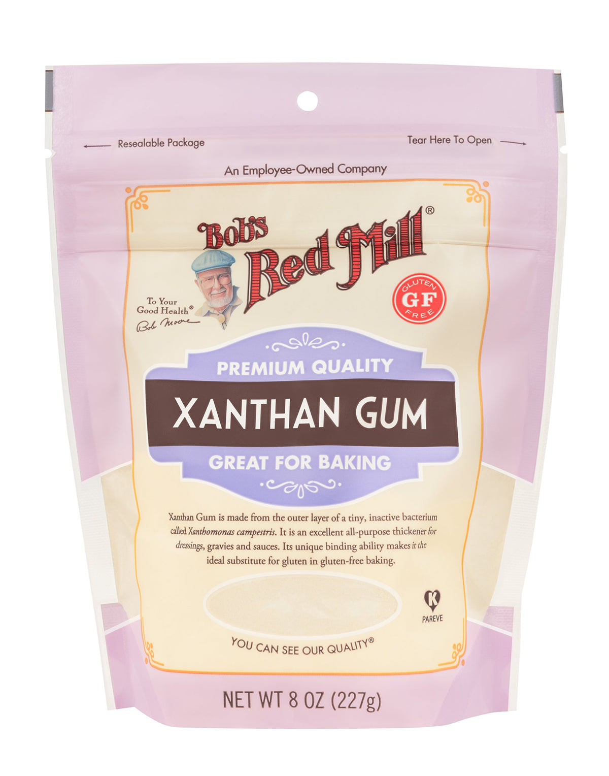 Bob's Red Mill 8 Ounce (Pack of 5) / Resealable / 1 Xanthan Gum