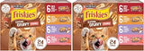 Friskies Purina Extra Gravy Wet Cat Food Chunky Variety Pack (with Chicken,Turkey,Salmon,Beef) - 5.5 oz. Cans,(Pack of 48)