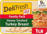 Oscar Mayer Deli Fresh, Honey Smoked Turkey Breast, 16 oz Family Pack