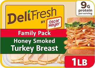 Oscar Mayer Deli Fresh, Honey Smoked Turkey Breast, 16 oz Family Pack