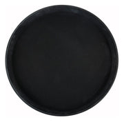 Winco 15.8" / Round / Black Serving Trays