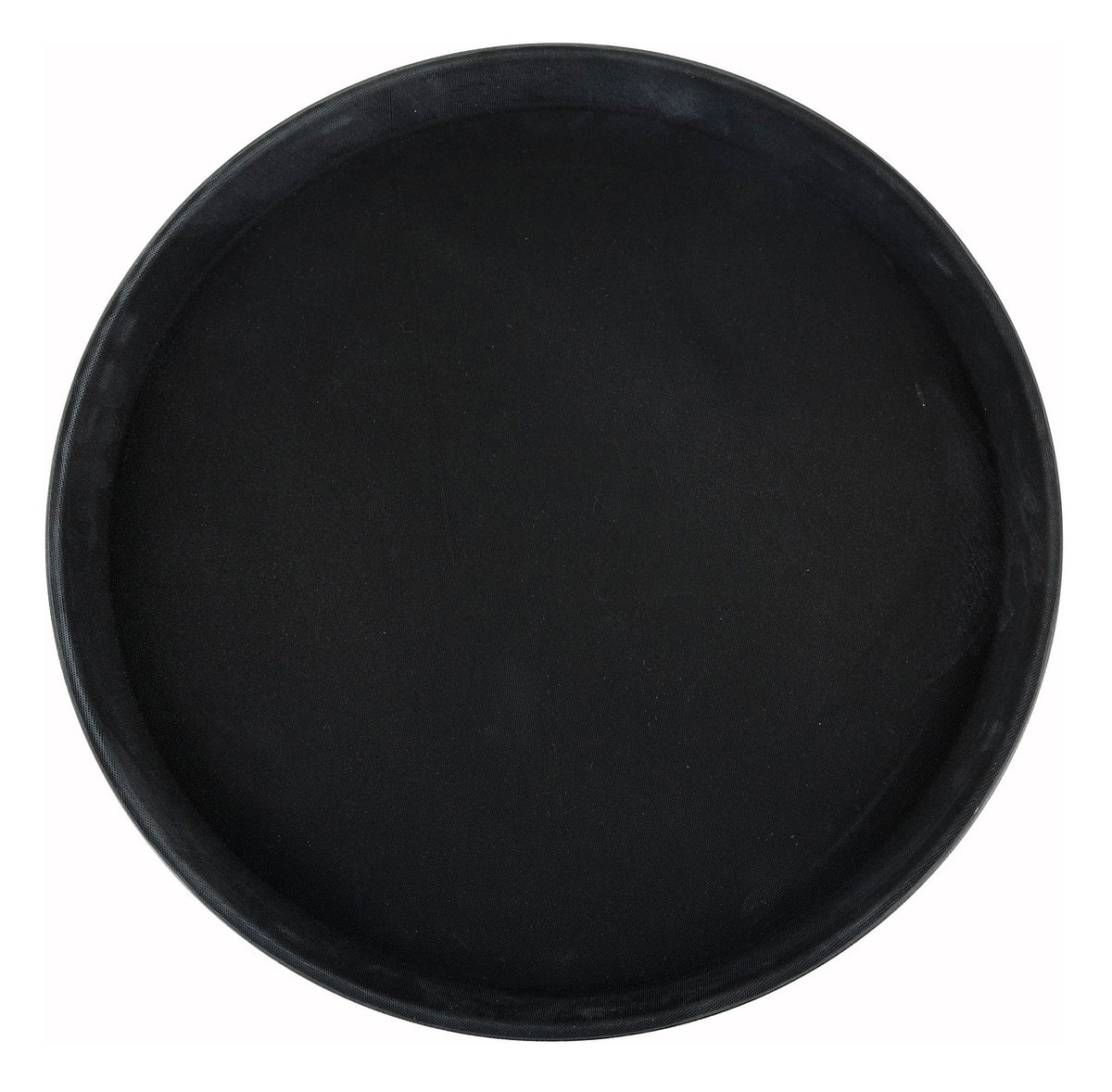 Winco 15.8" / Round / Black Serving Trays
