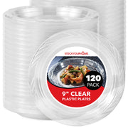 Stock Your Home 40 / 9 Inch / White Plates