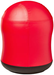 Zenergy Swivel Ball Chair by Safco – 23"H, 360-Degree Turn, Vinyl, Red Vinyl, Model 4760RV
