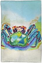 Betsydrake KT1141 16 x 25 in. King Crab Kitchen Towel