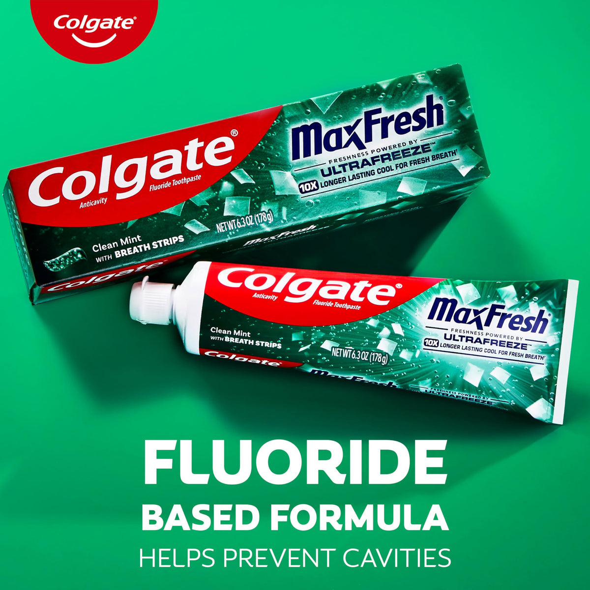 Colgate 6.3 Ounce (Pack of 24) / Clean Mint / 1 Toothpaste