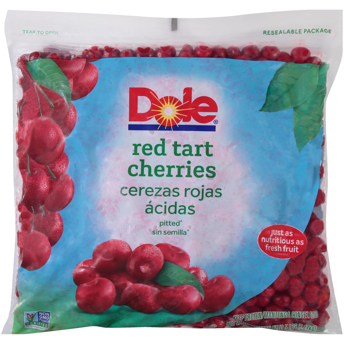 Individual Quick Frozen Red Tart Cherry by Dole – 5 Pound (Pack of 2), Pack of 2