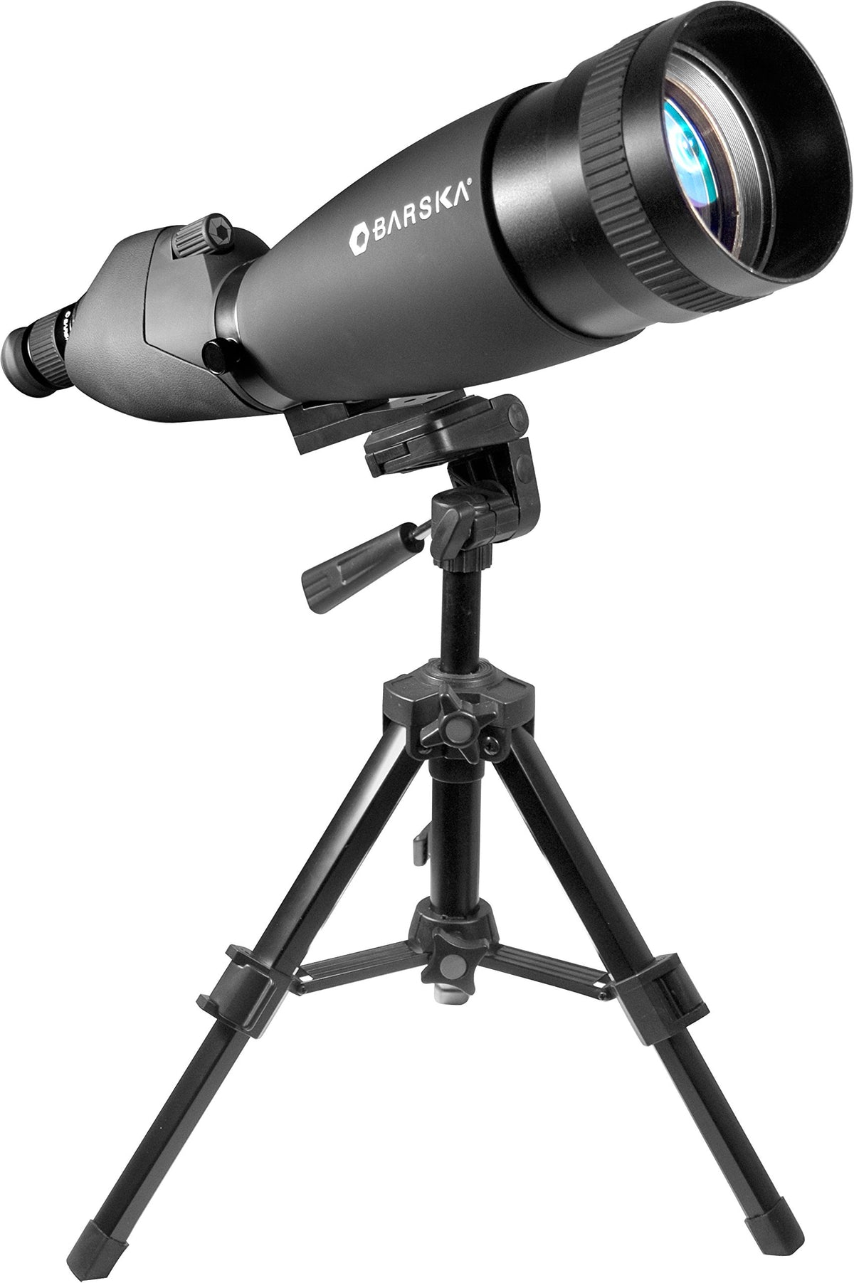 3-90 x 100mm Spotting Scope Monocular Porro Prisms Waterproof Fog-Proof with Tripod and Case by Barska – 3-90 x 100mm, Model 4352083317