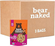 Bear Naked Granola Cereal, Whole Grain Granola, Breakfast Snacks, Mega Pack, Triple Berry Crunch (3 Bags)