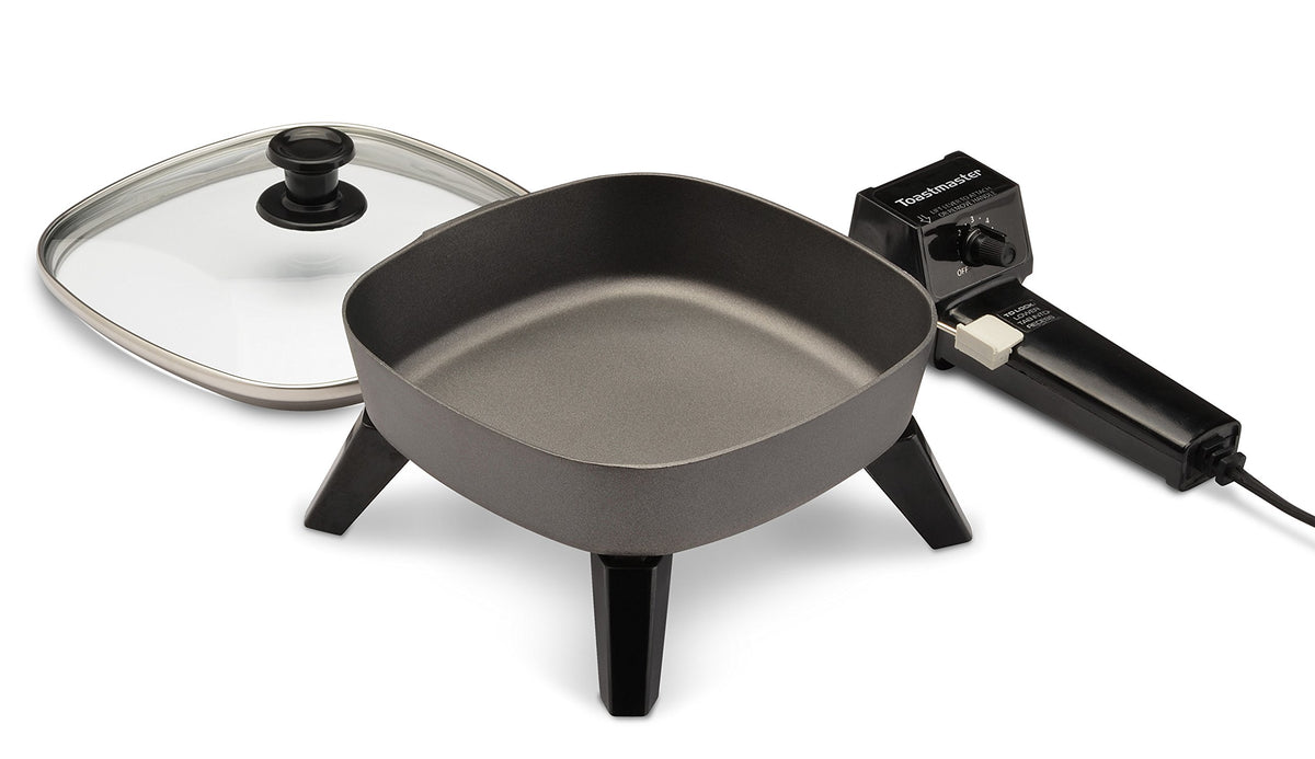 6" Skillet by Toastmaster – 6 inch, Stainless Steel, Black, Model 8452871729