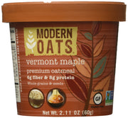 Modern Oats Vermont Maple / 2.6 Ounce (Pack of 12) / brown Breakfast Foods