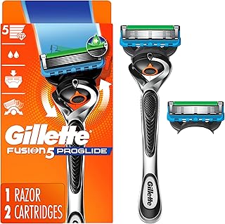 Gillette ProGlide Razor for Men, Handle + 2 Blade Refills
