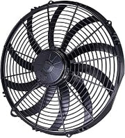 Spal 30102049 Puller Fan (16In High Performance ; Curved Blade; For Use W/ 30Amp Fuse at 13V), 1 Pack