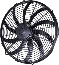 Spal 30102049 Puller Fan (16In High Performance ; Curved Blade; For Use W/ 30Amp Fuse at 13V), 1 Pack