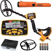 Garrett Metal Detectors Garrett ACE 400 Metal Detector Bundle, Orange/Black