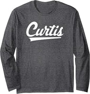 Curtis High School Vintage Swoosh Long Sleeve T-Shirt