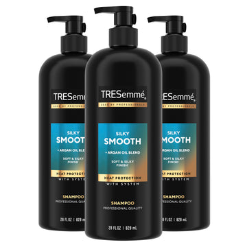 Anti-Frizz Shampoo for Frizzy Hair 28 oz 3 Ct by TRESemmé – 28 Fl Oz (Pack of 3), Black, Pack of 3, Model 10022400701766