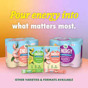 Energy White Peach with Electrolytes Beverage by V8 – Pack of 6 (8 Fl Oz), Model 200000029746