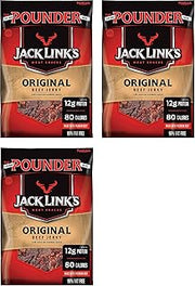 Jack Link's Original Beef Jerky, 16 Ounce (3 Pack)