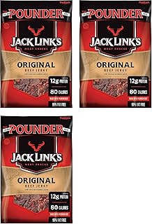 Jack Link's Original Beef Jerky, 16 Ounce (3 Pack)