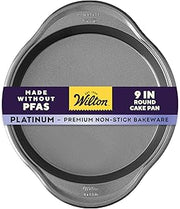 Wilton Platinum Non-Stick Round Cake Pan, Made Without PFAS, 9 in.