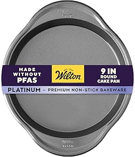 Wilton Platinum Non-Stick Round Cake Pan, Made Without PFAS, 9 in.