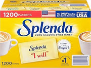 Sweetener, 1200 Count, 2.65 lbs (Packaging may vary) by SPLENDA – 40.96 Ounce (Pack of 1), Model SCJ1080087