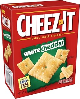 Kelloggs Keebler Cheez-It White Cheddar, 4.50-Ounce (Pack of 12)